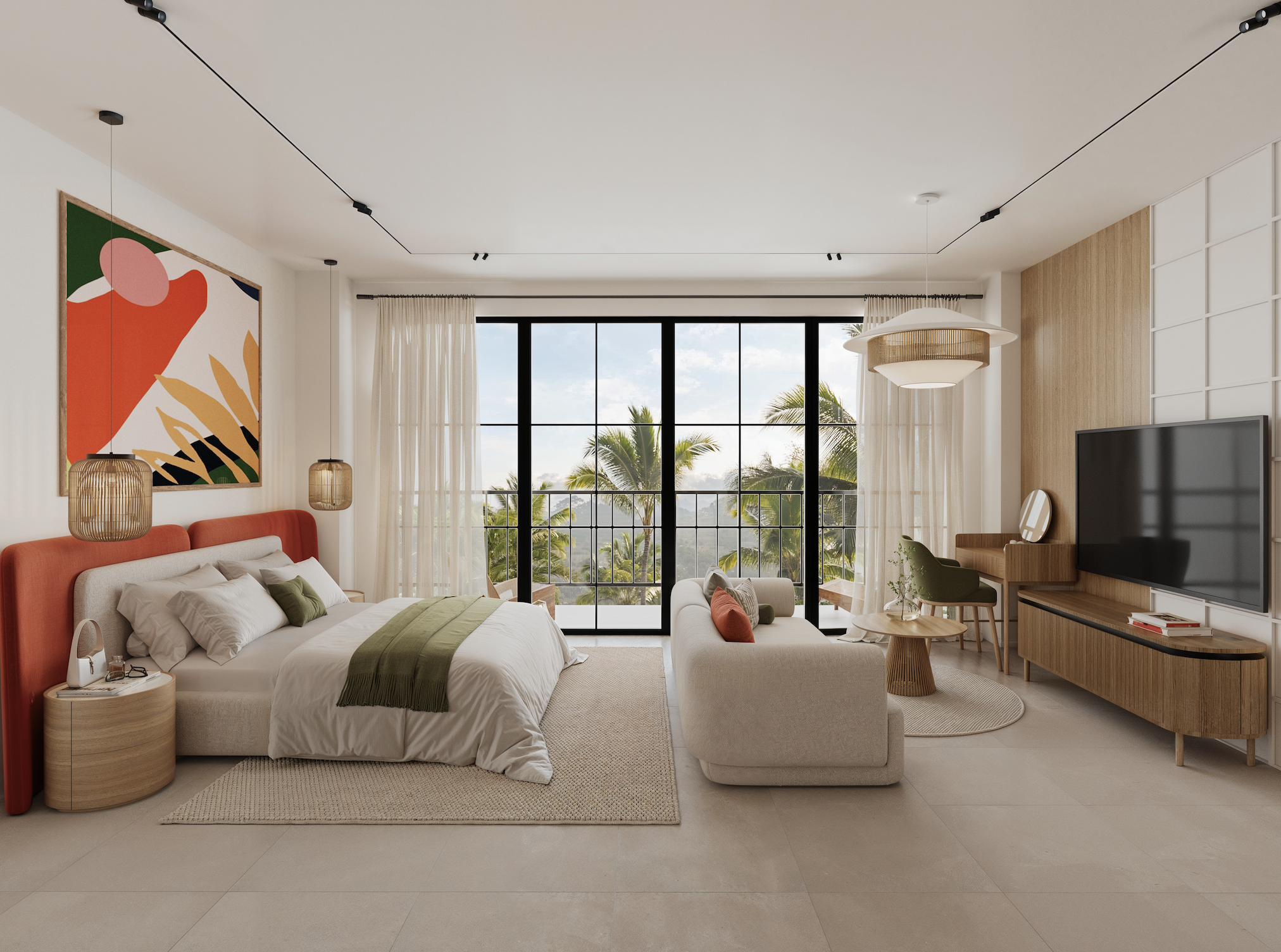 Aruna Residence 1BR Apartment